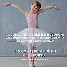 Bale Akademi - Çocuklarınıza Bale Sevgisini Aşılayın!